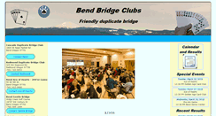 Desktop Screenshot of bendbridge.org